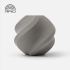 PLA Basic Gray (10103)  - серый ПЛА филамент Bambu Lab пластик для 3д печати